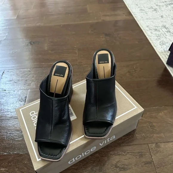 Dolce Vita- Women’s Mavise Mule-Black size 8 Brand New - Picture 7 of 10
